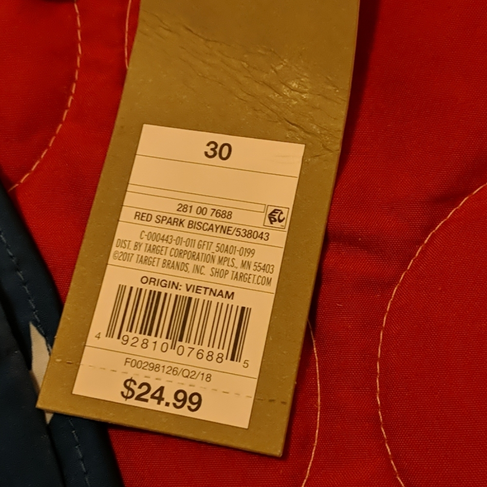 Goodfellow swim trunks - board shorts- patriotic - Picture 3 of 4